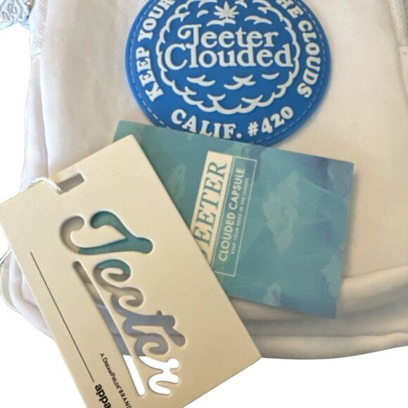 Jeeter Clouded Crossbody Bag Sling White NWT - Picture 8 of 8